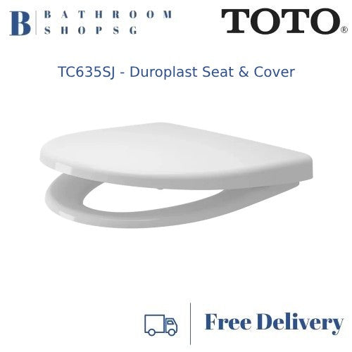 TOTO Duroplast Soft Closing Toilet Seat and Cover TC635SJ