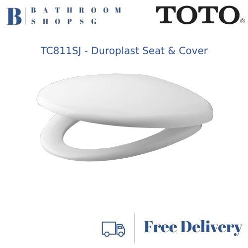 TOTO Duroplast Soft Closing Toilet Seat and Cover TC811SJ