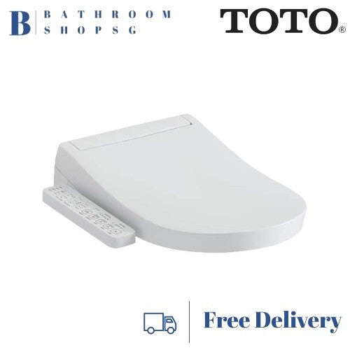 TOTO CW553A Wall Hung Rimless Toilet Bowl bundle with TCF33320GAA Washlet S2 Electric Bidet Seat