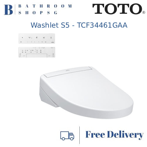 TOTO Washlet S5 Electric Bidet Seat TCF34461GAA