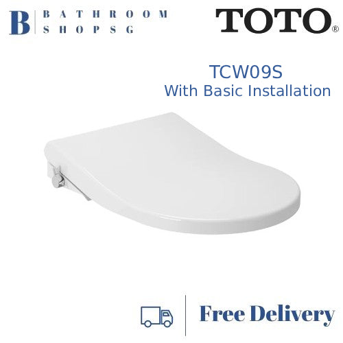 TOTO Ecowasher Manual Bidet Seat TCW09S With Basic Installation
