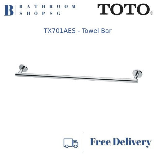 TOTO TX701AES Ego || Series Towel Bar | Toto Bathroom Accessories