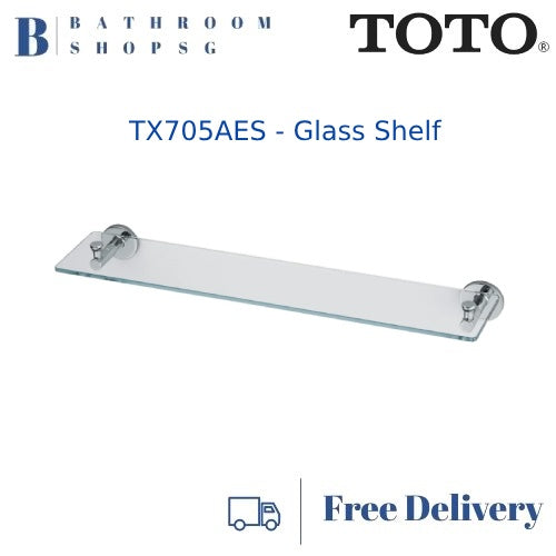 TOTO Ego || TX705AES Glass Shelf | Toto Bathroom Accessories