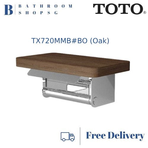 TOTO Toilet Paper Holder with Shelf TX720MMB