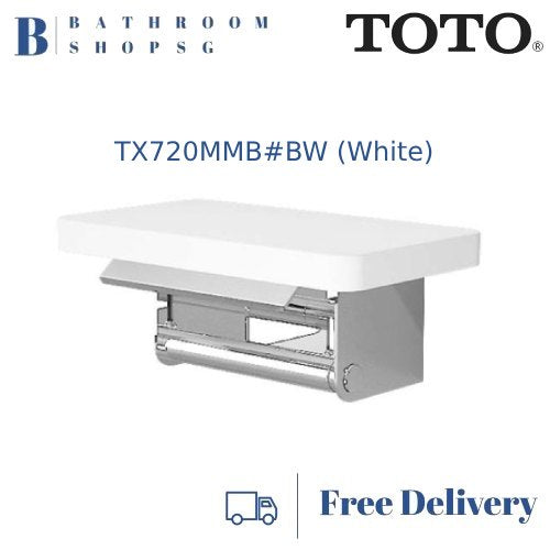 TOTO Toilet Paper Holder with Shelf TX720MMB