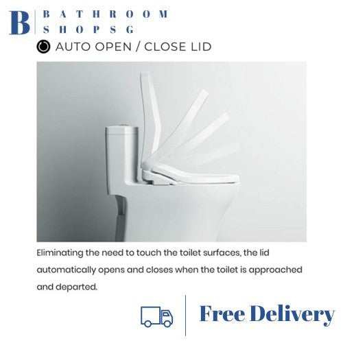 TOTO C889 One piece Toilet Bowl bundle with Washlet TCF4911EZ Electric Bidet Seat
