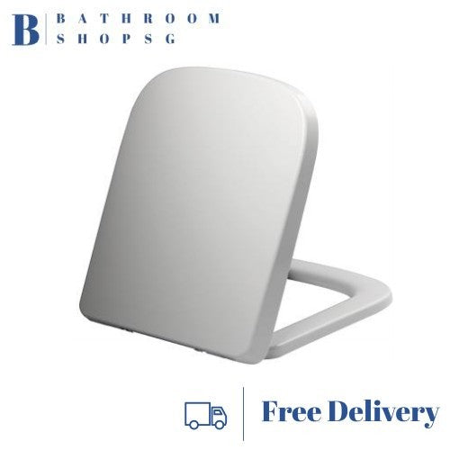 UREA Soft Close Toilet Seat Cover TS3840U |  Rectangle Shape Toilet Seat