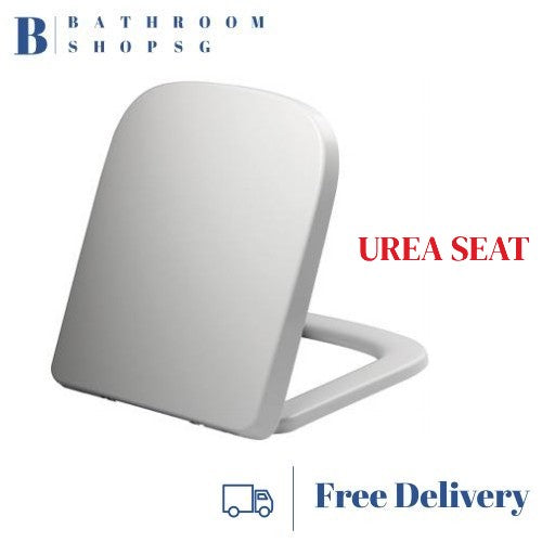 UREA Soft Close Toilet Seat Cover TS3840U |  Rectangle Shape Toilet Seat