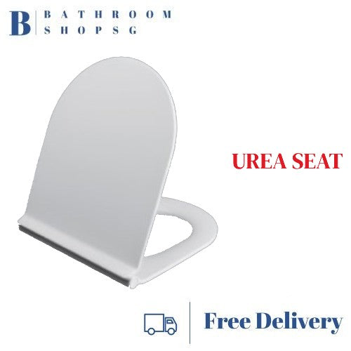 Toilet Seat Cover TS3867U | UREA Soft Close D Shape Toilet Seat