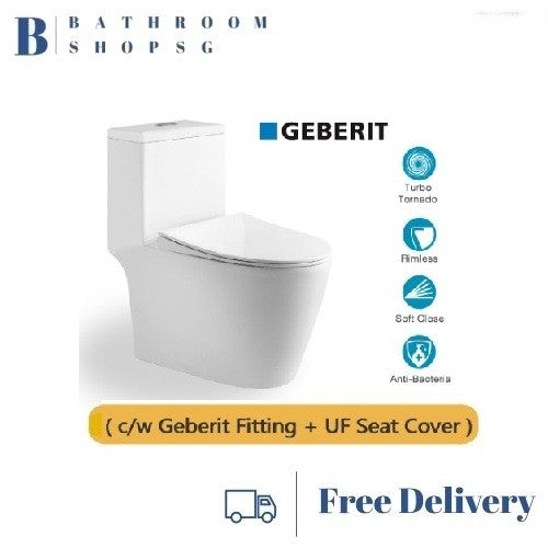 Zaffiro PWC-9130 One-Piece Water Closet