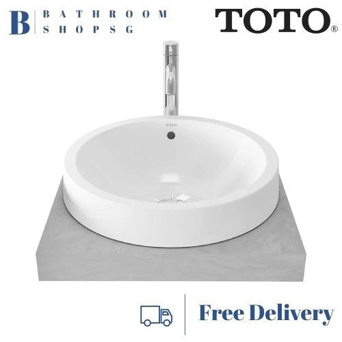 TOTO Semi Recessed Lavatory LW528NJ | Toto Wash Basin