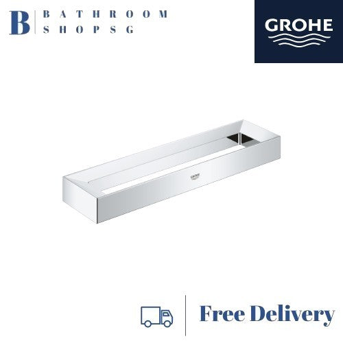 Grohe 40766000 Selection Cube Towel Ring | Grohe  Bathroom Accessories