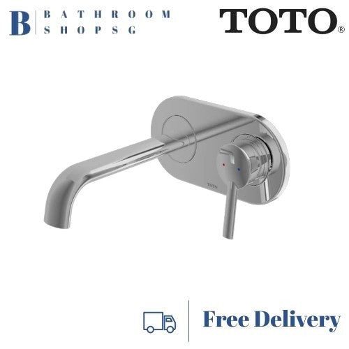 TOTO Vasil Wall Mounted Single Lever Lavatory Faucet TX120LV | TOTO Basin Mixer