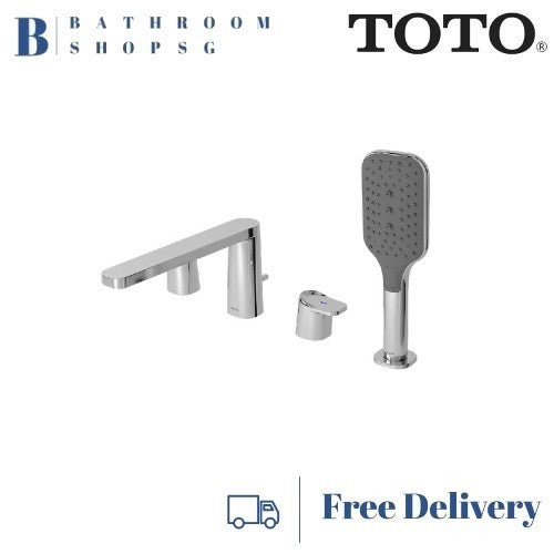 TOTO Alisei Series 4 Holes Bath and Shower Set TX447SX | Bathroom Faucet