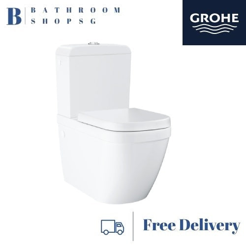 Grohe Euro Ceramic Floor Standing Toilet Water Closet Set Updated 39338000+39330002+39332000