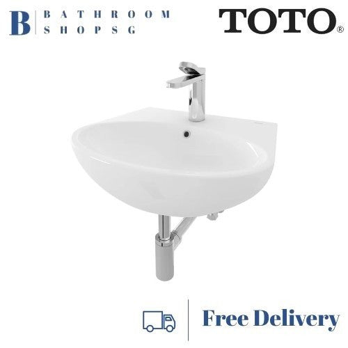 TOTO Le Muse Wall Hung Lavatory LW811CJ | Toto Wash Basin