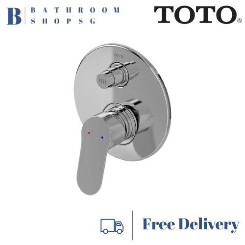 TOTO UMI Series Concealed Single Lever Bath and Shower Mixer With Diverter TX442SU