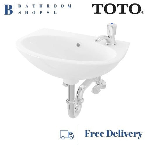 TOTO Wall Hung Counter Lavatory LW246J | Toto Wash Basin