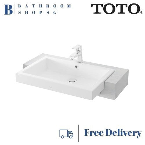 TOTO Semi-Recessed Lavatory LW646J | Toto Wash Basin