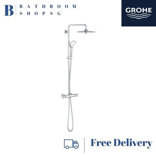 Grohe Euphoria 260 Shower System With Thermostatic Mixer 27296003 Rainshowe Set