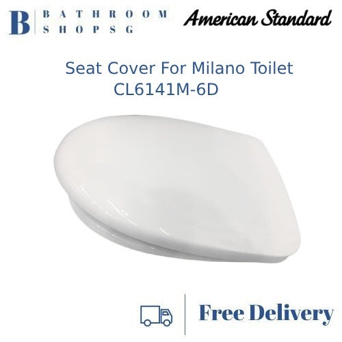 American Standard Milano Soft Closing Seat and Cover CL6141M-6D