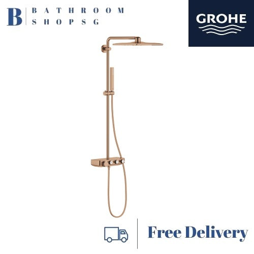 Grohe Euphoria SmartControl 310 Cube Shower system Thermostatic Mixer 26508DL0