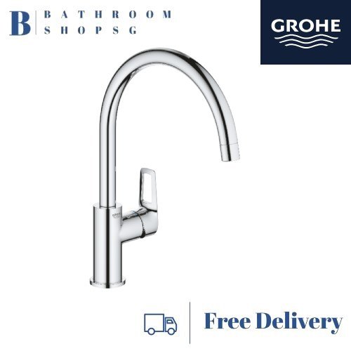 Grohe BauLoop Single-Lever Kitchen Sink Mixer 31232001