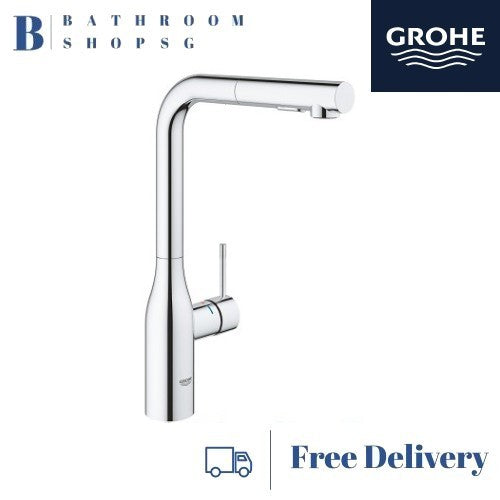 Grohe Essence High Spout Single-Lever Kitchen Sink Mixer 30270000