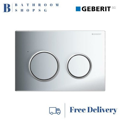 Geberit Kappa21 Actuator Plate Bright chrome 115.240.KH.1 Toilet Flush Plate