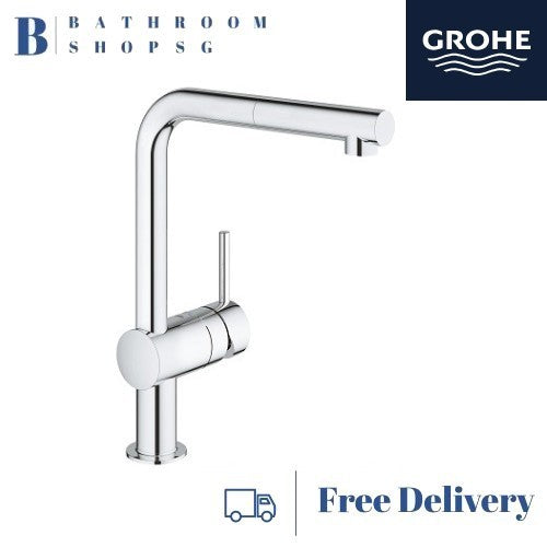 Grohe Minta L-Spout Single-Lever Sink Mixer Faucet 32168000