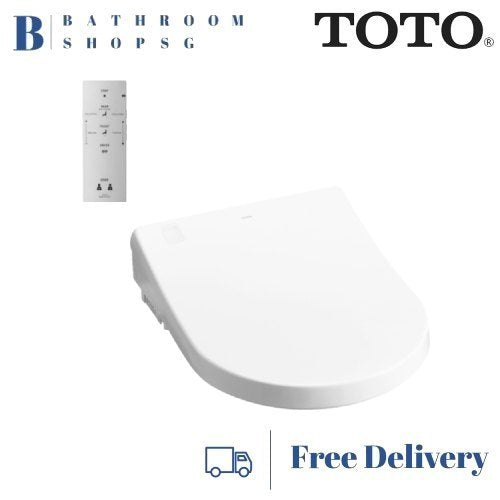 TOTO Washlet Electric Bidet Seat TCF4732A | Auto Lid Open Seat | Adjustable Bidet with Remote