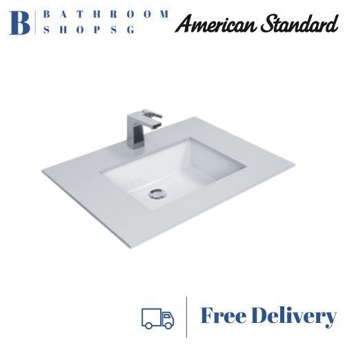 American Standard Flexio Thin Touch Square 500mm Undercounter Wash Basin CCASF514