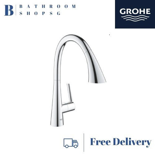 Grohe Zedra Single Lever Kitchen Sink Mixer Tap 32294002