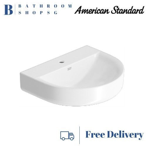 American Standard Concept D Shape Wall Hung Wash Basin CL0553I
