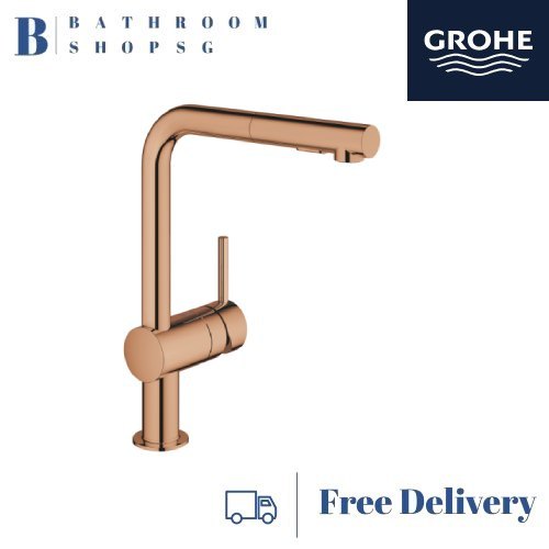 Grohe Minta L-Spout Single-Lever Kitchen Sink Mixer 30274DA0