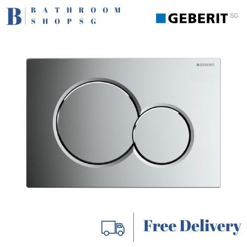 Geberit Sigma01 Actuator Plate 115.770.21.5 | Bright Chrome Toilet flush plate