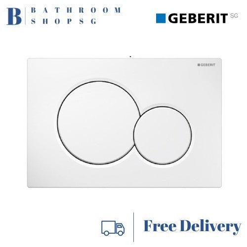 Geberit Sigma01 Actuator Plate 115.770.11.5 | White Alpine Toilet flush plate