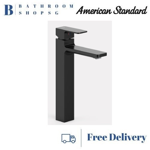 American Standard Acacia E Extended Basin Mixer With Pop-up Drain FFAS1302-101440BF0 Matt Black