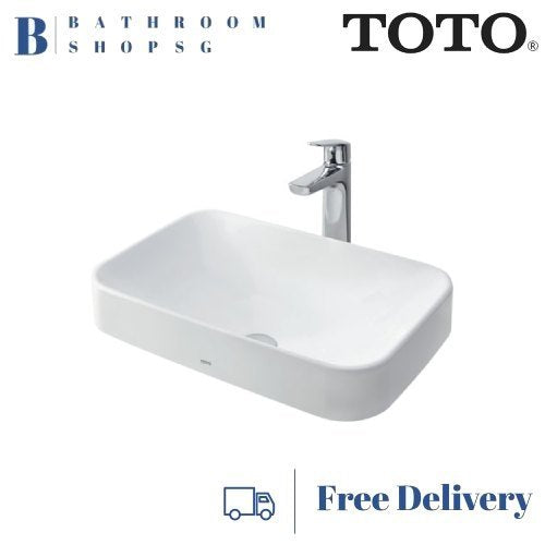 TOTO L5715 Above Counter Lavatory Basin | Rectangular Countertop Basin ...