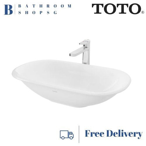 TOTO Alisei Vessel Counter Lavatory Basin LW274J - [Ready Stock]