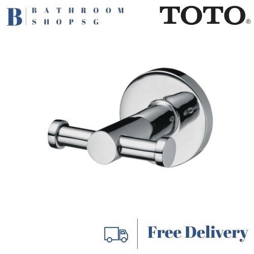 TOTO Ego || Double Robe Hook TX704AES | Toto Bathroom Accessories