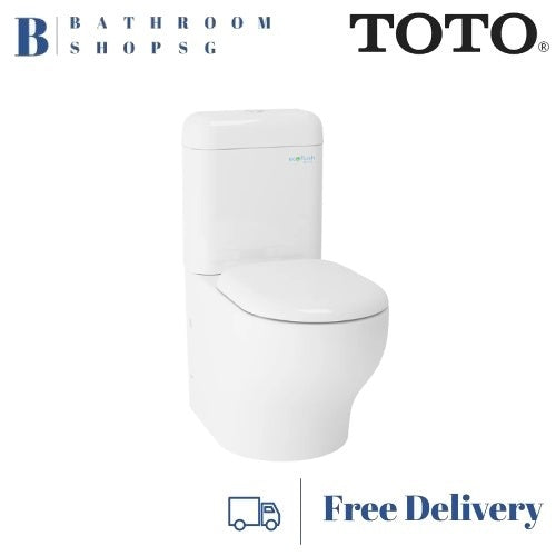 TOTO Hayon Rimless Tornado Flush Close Coupled Toilet Bowl CW252PJ