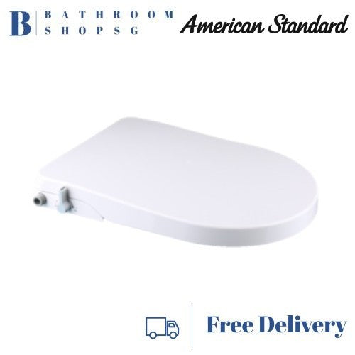 American Standard Axisse Smart Washer II Manual Bidet Seat & Cover CL6002E with Basic Installation