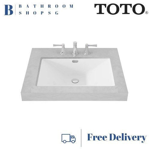TOTO Under Counter Lavatory Basin LW931J - [Ready Stock]