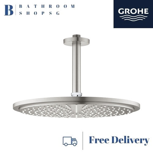 Grohe Rainshower Cosmopolitan 310 Head Shower Set 142 Mm, 1 Spray 26067DC0 | Grohe Overhead Shower