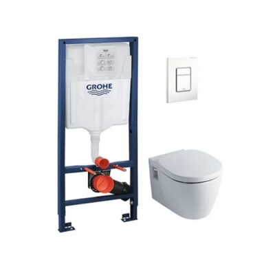 American Standard Concept Nuovo CL31057 Wall Hung Toilet Bundle Set ...