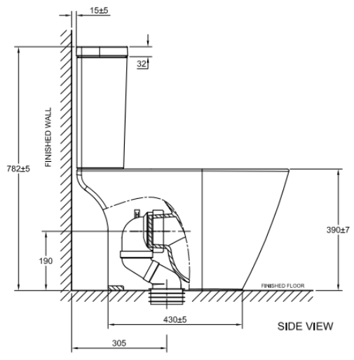 American Standard CL24075 Specification - Ideal Merchandise Singapore