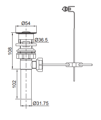 Kohler Taut K-74013t-4e2-cp Basin Mixer 